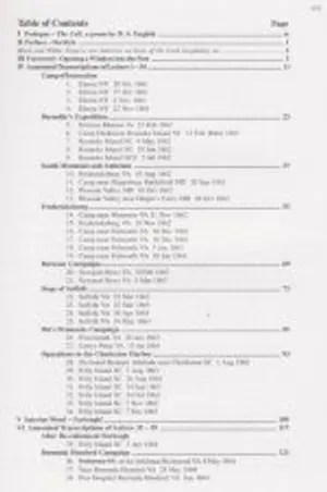 Sample index page from the book